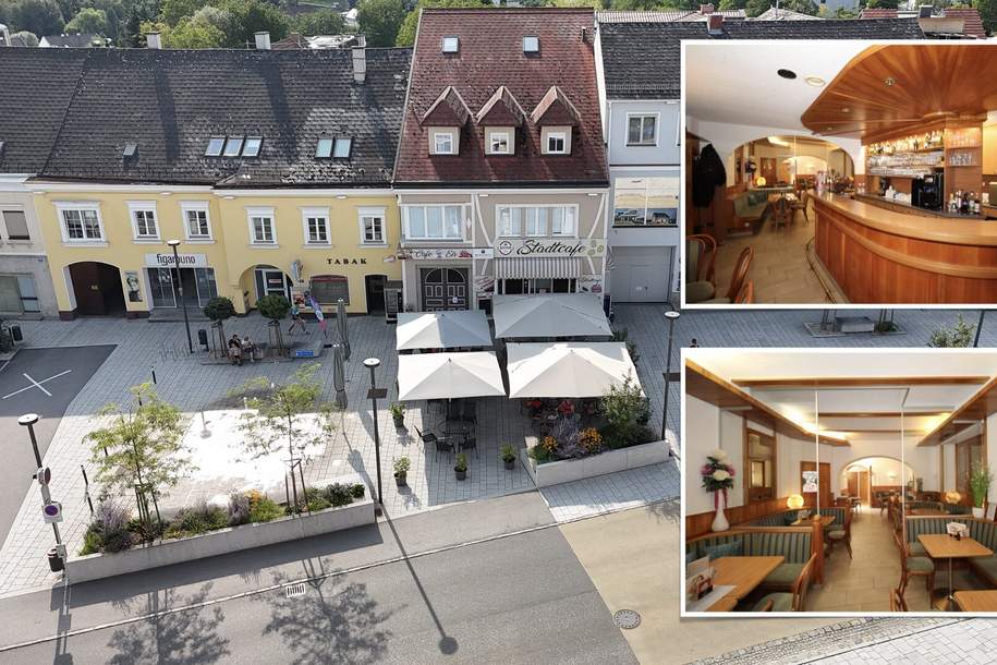 Renommiertes, Traditionskaffeehaus und Konditorei in Pregartner Bestlage sucht Nachfolge, Gewerbeobjekt-miete, 1.800,00,€, 4230 Freistadt