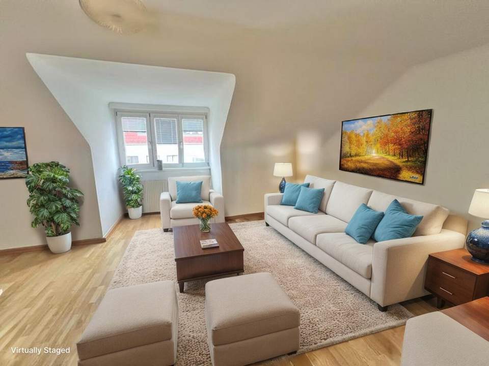 Naschmarkt Nähe 1060! 2 Zimmer Mietwohnung perfekt geschnitten!