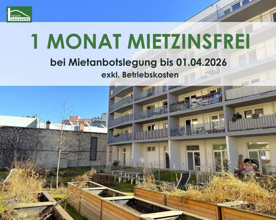 Urbanes Wohnen mit Innenhof-Idylle