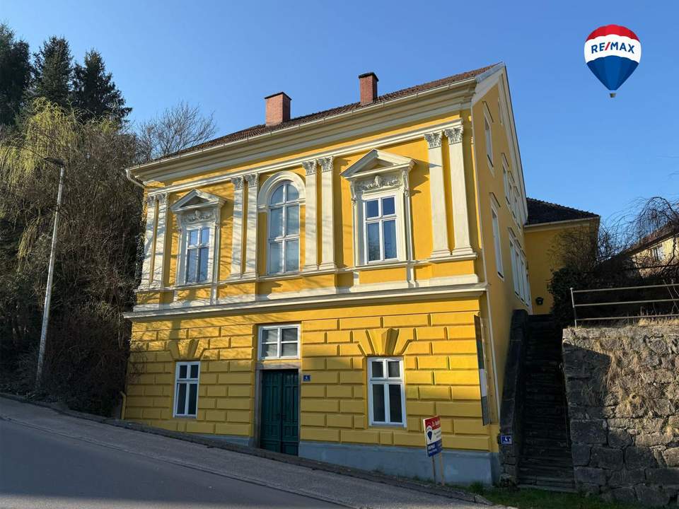 Historisches Markthaus - Wohnen und Arbeiten unter einem Dach!