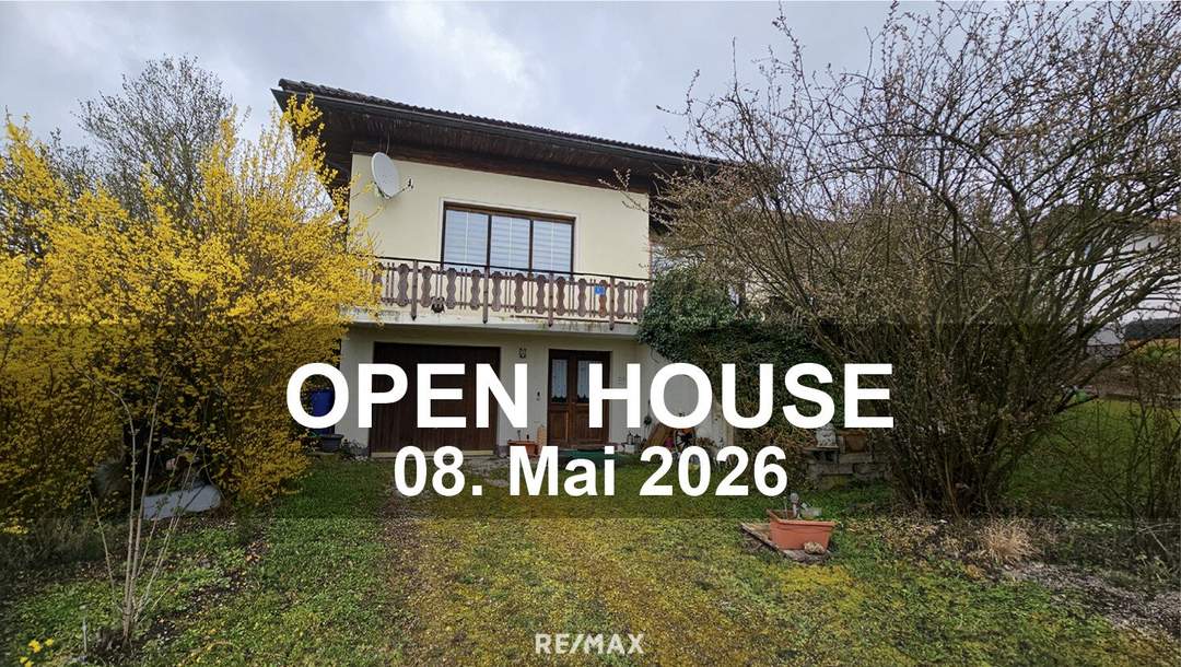 Einfamilienhaus in schöner, ruhiger Siedlungslage mit Fernsicht!