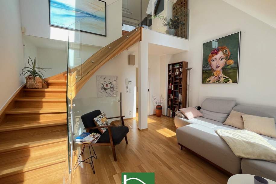 Rarität im Barockhäuschen! Charmante Altbau-DG-Maisonette-Wohnung Nähe Augarten! Neben der U2! Wohngenuss auf 3 Ebenen mit Terrasse!, Wohnung-kauf, 748.900,€, 1020 Wien 2., Leopoldstadt