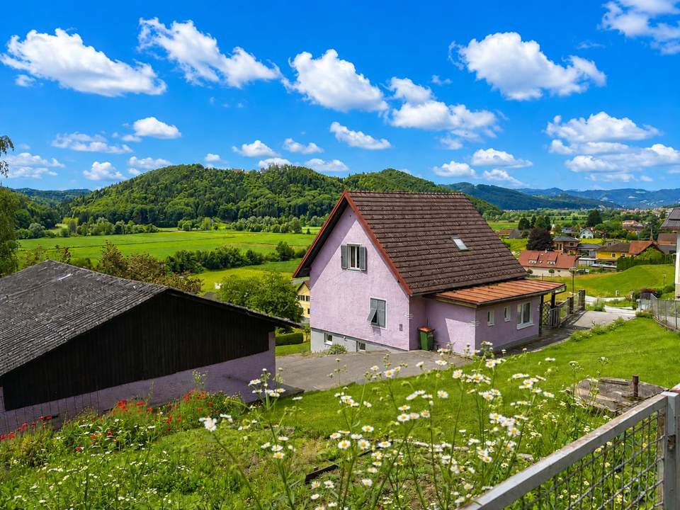 Charmantes Einfamilienhaus in traumhafter Aussichtslage