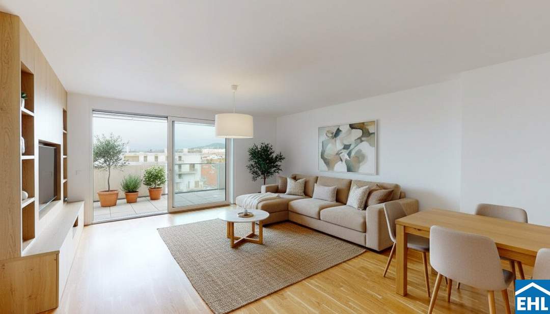 Weitblick &amp; Wohnkomfort – Loggienwohnung mit Ost-West-Ausrichtung