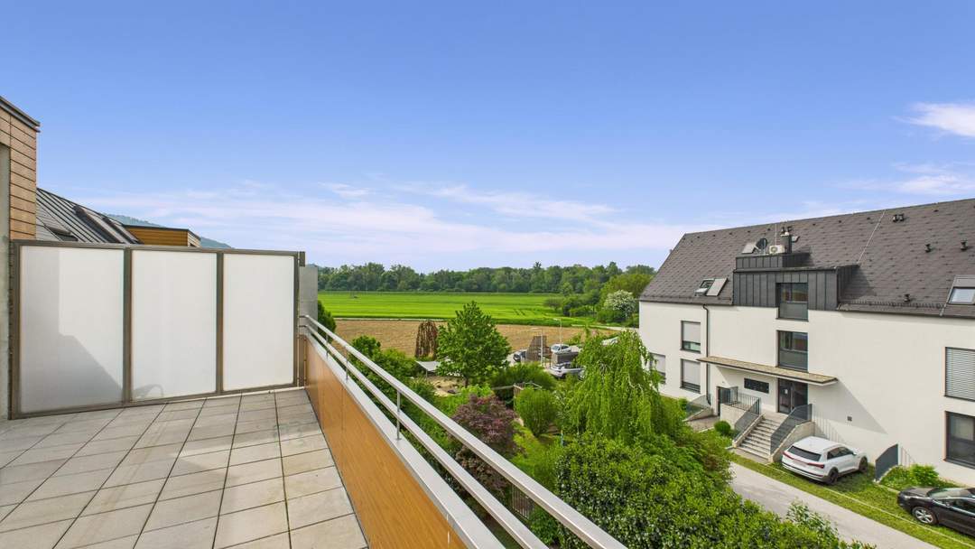 Penthouse mit Klimaanlage und 57 m² Dachterrasse