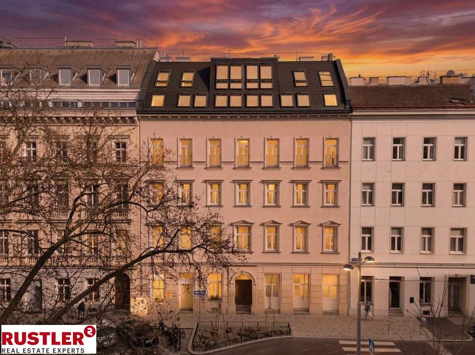 Wohnen über den Dächern – Modernes Design trifft Altbau-Charme am Czerninplatz | Erstbezug