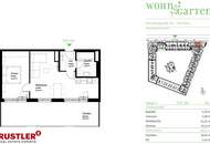 Helle 2-Zimmer-Wohnung mit großer Dachterrasse