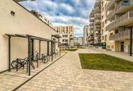 Provisionsfrei: Apartment beim Grünareal „Freie Mitte“ - Teilmöbliert, Deckenkühlung, Panoramabalkon, Gym!