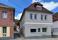 Arbeiten &amp; Wohnen perfekt vereint – Saniertes Einfamilienhaus mit Geschäftslokal und großzügiger Terrasse