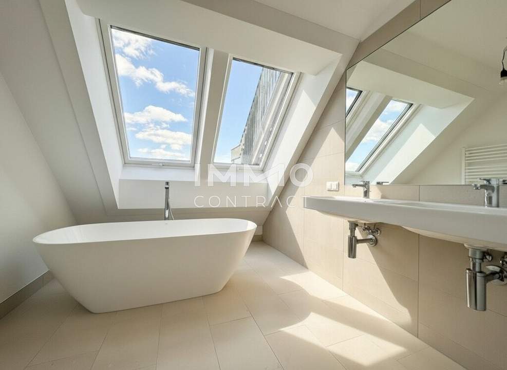 Exklusiv Wohnen auf zwei Ebenen mit privater Dachterrasse – BEIM DONAUUFER