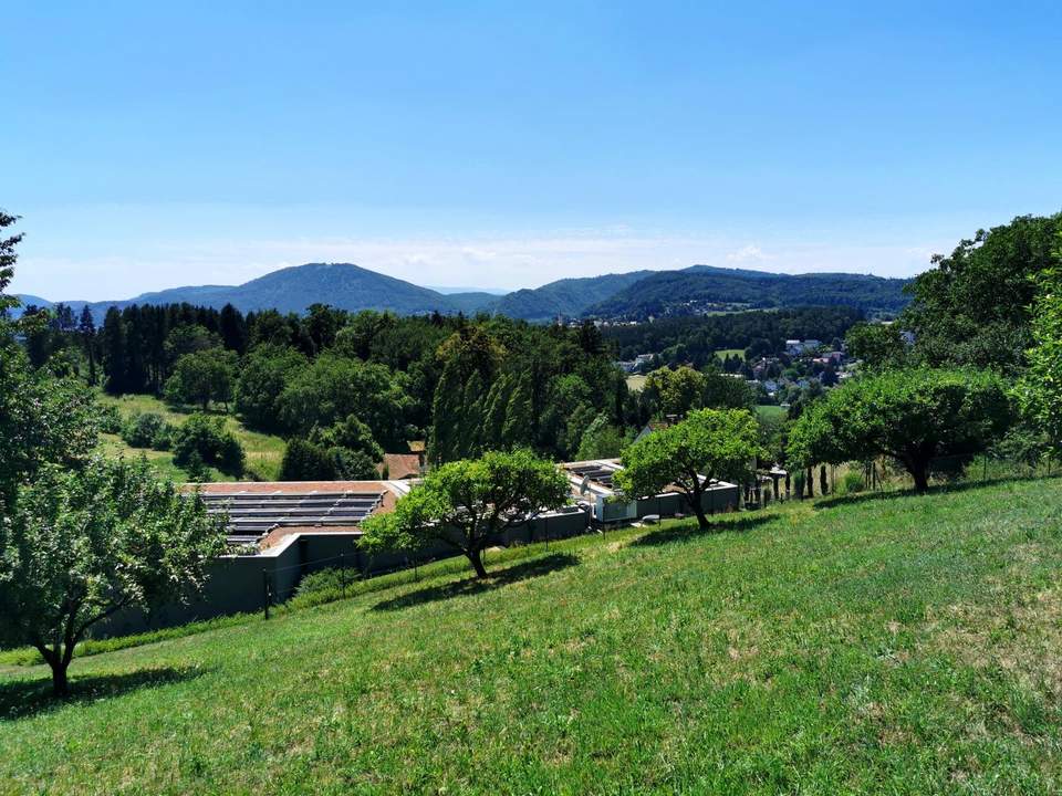 Ein Juwel in Aussichtslage – Baugrundstück in nobler Andritzer Villengegend