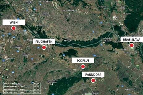 INDUSTRIE &amp; BUSINESS ++ Gewerbestandort im ECO PLUS Park, Gewerbeobjekt-kauf, 9.800.000,€, 2460 Bruck an der Leitha