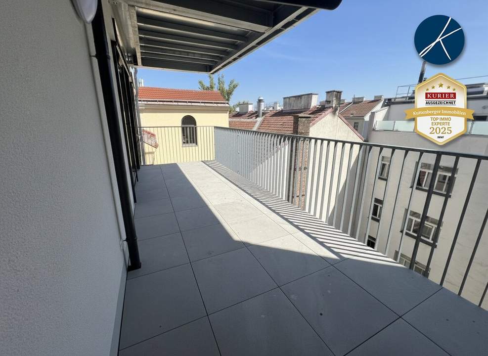 *Superprojekt: ''Über den Baumwipfeln" TOP 50 MIT ÜBERDACHTEM INNENHOF-BALKON (17,5 m²)