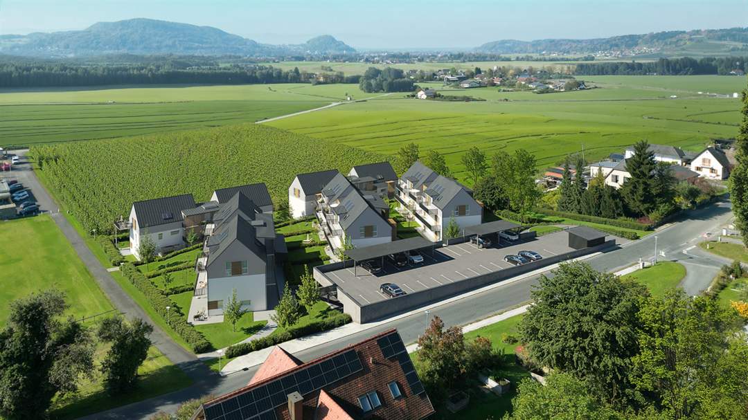 Große Balkonwohnung mit herrlicher Aussicht! Fertigstellung 11/2025