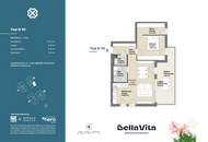 ERSTBEZUG! Ideal geschnittene 2-Zimmer-Wohnung | Schlafzimmer mit Schrankraum | Loggia