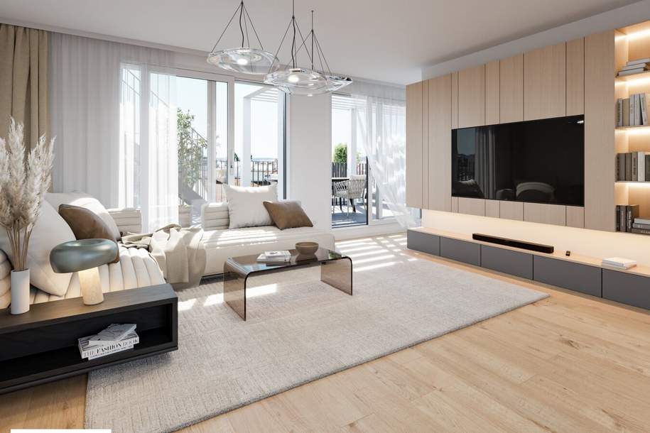 Die Symbiose: geräumige Familienwohnung mit südseitigem Balkon, Wohnung-kauf, 694.119,€, 1140 Wien 14., Penzing