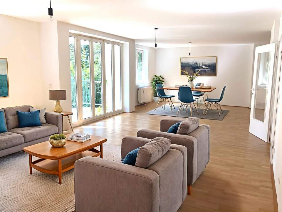 1190! Familienfreundliche 4-Zimmer Wohnung mit Balkon und Blick ins Grüne ab November 25!