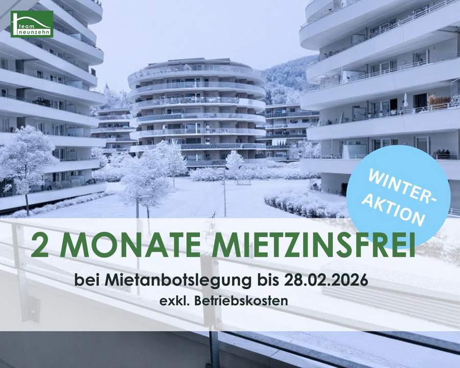 Zwischen Stadtleben und Parklandschaft – Green City Living in Graz - AKTION - 2 MONATE MIETZINSFREI