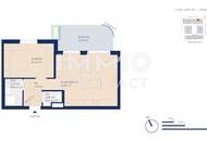 Gut aufgeteiltes Zweizimmer-Apartment im City Green (Neubau, Erstbezug) - ohne Provision