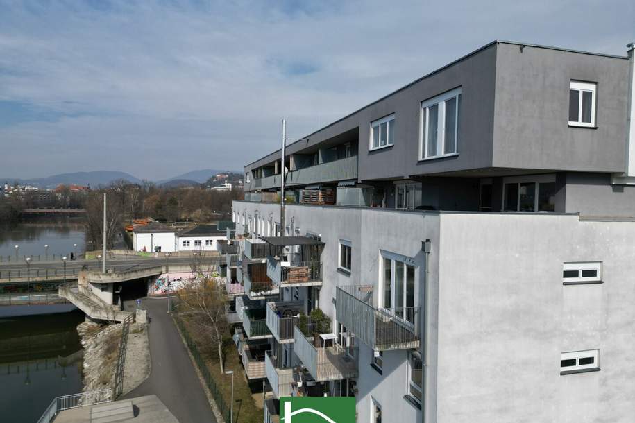 ANLEGERHIT gelangt zum Verkauf !!! Direkt an der Mur stehen derzeit schöne 1-3 Zimmer Wohnungen mit sonnigem Balkon zum Verkauf! - JETZT ZUSCHLAGEN, Wohnung-kauf, 226.001,€, 8010 Graz(Stadt)