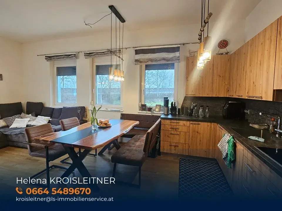 Geräumige, barrierefreie 4-Zimmer-Wohnung mit Garten und Doppelcarport in Lafnitz
