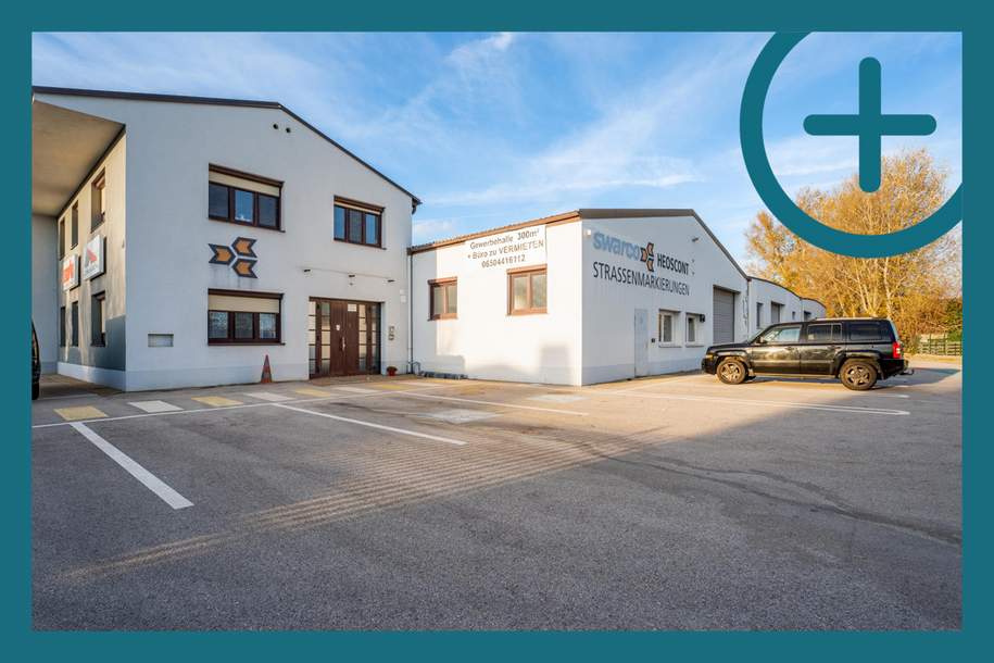 Lagerfläche mit Büroeinheit - Perfekte Anbindung, Gewerbeobjekt-miete, 2.499,00,€, 2353 Mödling
