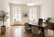 „Wohnung in einer Gründerzeitvilla am Hauptplatz: Ihre Wohnung mit Zukunftspotenzial“