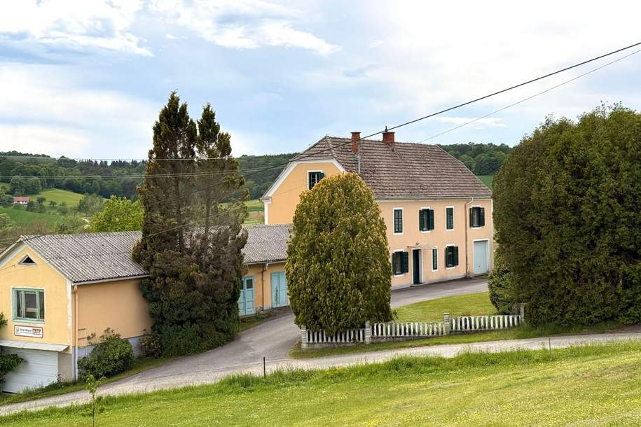 Toskana- Flair im Südburgenland: Haus mit ehemaliger Tischlerei auf großem Grundstück, Haus-kauf, 220.000,€, 7522 Güssing