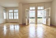 1030, nahe Wien/Mitte! Repräsentative 4-Zimmer Altbauwohnung mit Kamin und Balkon!