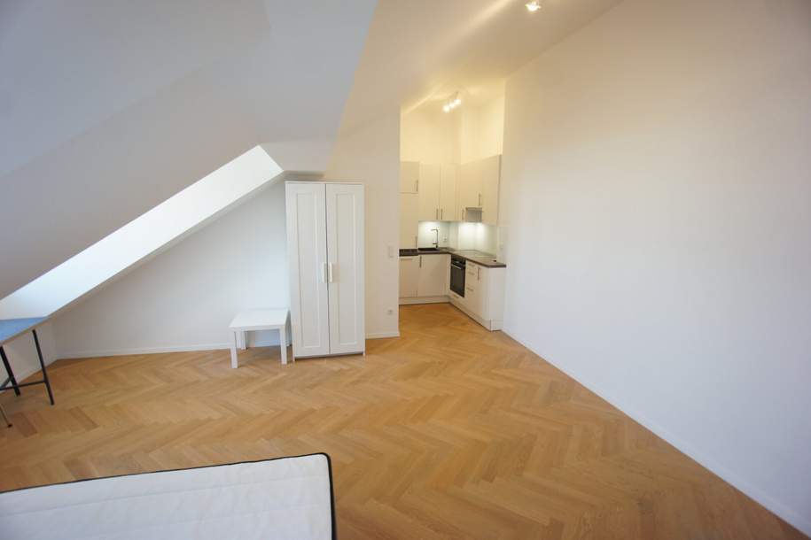 Exklusive Dachgeschosswohnung im 20. Bezirk zu kaufen, Wohnung-kauf, 229.000,€, 1200 Wien 20., Brigittenau