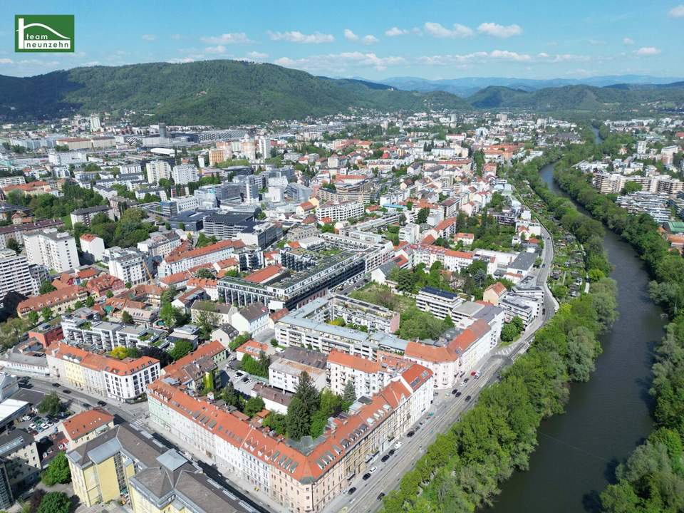 Urban wohnen, entspannt leben – mitten in Lend