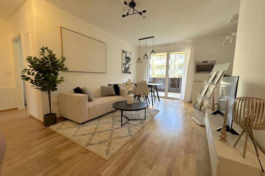 ERSTBEZUG! Dein neues Zuhause wartet: 70 m² Wohlfühloase mit großem Balkon – sofort einziehen und ankommen!, Wohnung-kauf, 395.785,€, 8020 Graz(Stadt)