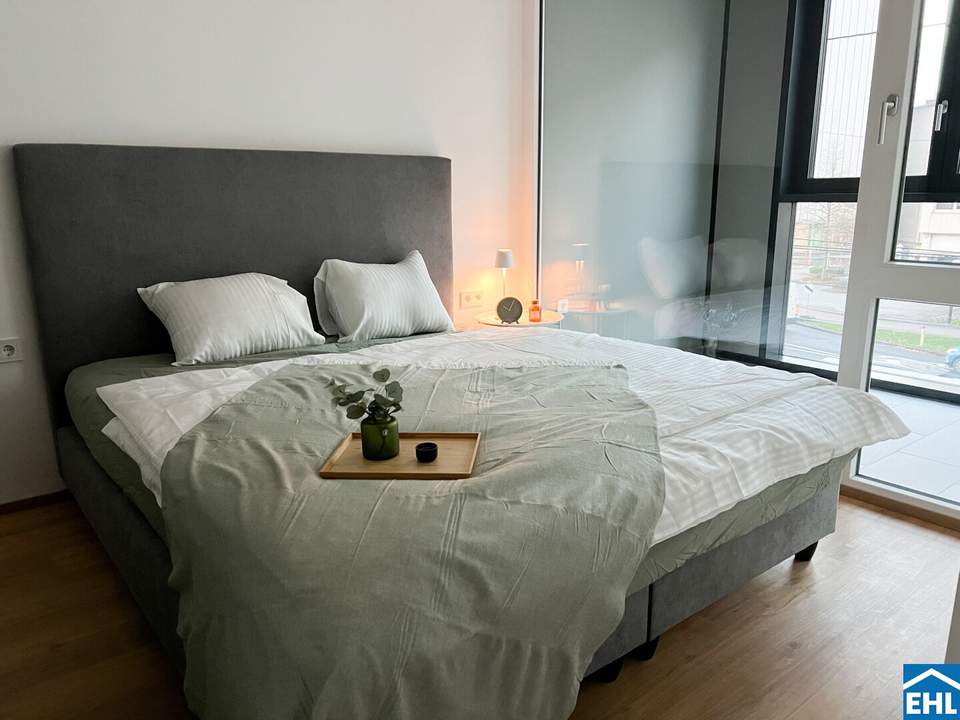 Helle 2-Zimmer-Wohnung mit Balkon und Fußbodenheizung im 20.OG – Urbaner Komfort im High Five!