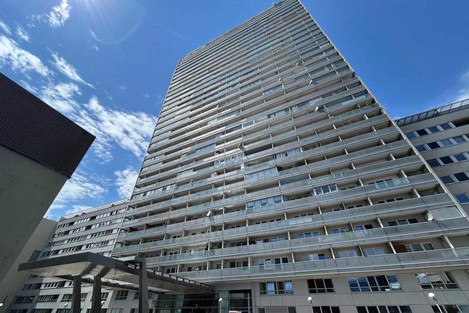Schöne 2-Zimmer-Wohnung mit Loggia im Mischek Tower, Wohnung-miete, 1.104,58,€, 1220 Wien 22., Donaustadt