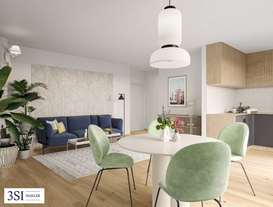 Erstbezug 2-Zimmer Wohnung in ruhiger Stammersdorfer Heurigengegend