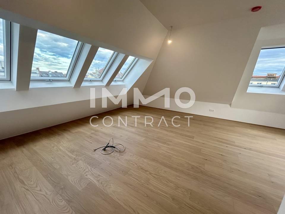 U1 Kagraner Platz! Dachgeschoss + Riesige DACHTERRASSE! Kühlung und Luftwärmepumpe!