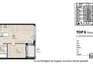 NEUBAU - ERSTBEZUG - LOGGIA : Straßenseitige, moderne 2-Zimmerwohnung!