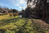 Einzigartiges Baugrundstück mit großem Schwimmteich in Graz