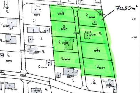7050 m² gewidmete Baugrundstücke in Spattendorf – nahe Gallneukirchen, Grund und Boden-kauf, 1.650.000,€, 4211 Urfahr-Umgebung