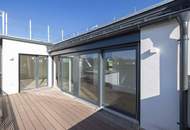 Sommeraktion bis 31.8.: DACHERSTBEZUG: stilvolle Maisonette mit großer Sonnenterrasse