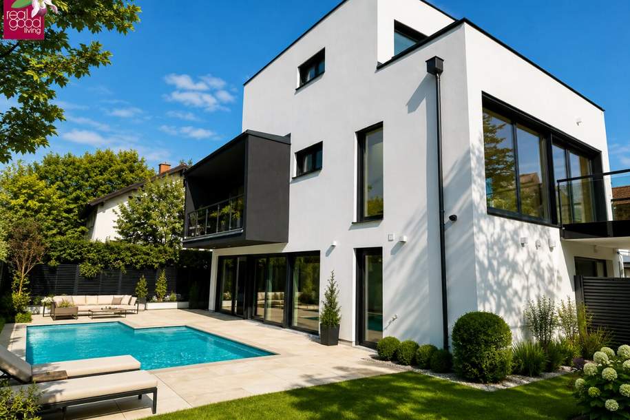 Price Reduced! Luxury Villa with Pool in Hietzing | Now €1,590,000, Haus-kauf, 1.590.000,€, 1130 Wien 13., Hietzing