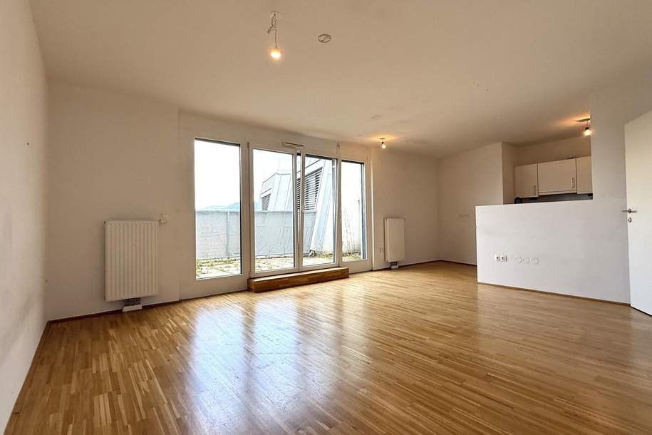 4-Zimmer-Neubauwohnung im 2. Dachgeschoß! 21,32m² Terrassenfläche mit Abendsonne!!, Wohnung-miete, 1.591,79,€, 1210 Wien 21., Floridsdorf