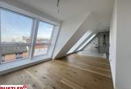 Luxus Penthouse mit sonniger Dachterrasse am Reinlpark | ERSTBEZUG