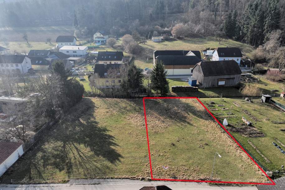 sonniger Baugrund in Pöverding bei Melk, Grund und Boden-kauf, 91.205,€, 3390 Melk