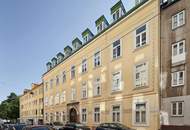 Klassisches Wiener Zinshaus mit ausgebautem Dachgeschoß in der Millergasse