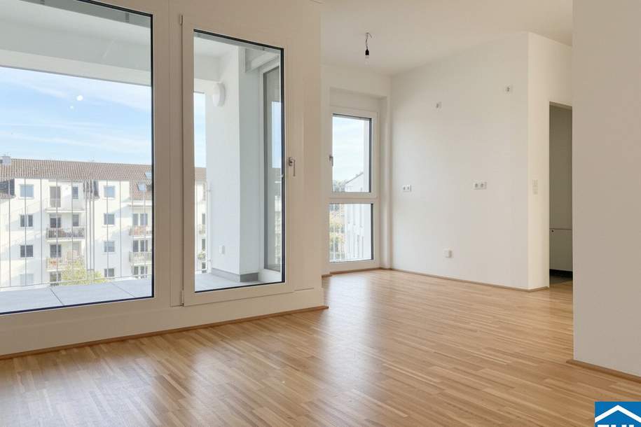 2 Zimmerwohnung mit Balkon im grünen WILDGARTEN, Wohnung-miete, 819,00,€, 1120 Wien 12., Meidling