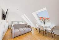 NEUBAU 2024 | STADLAU | 34 M² IM DACHGESCHOSS | VOLL MÖBLIERT – TOP 25