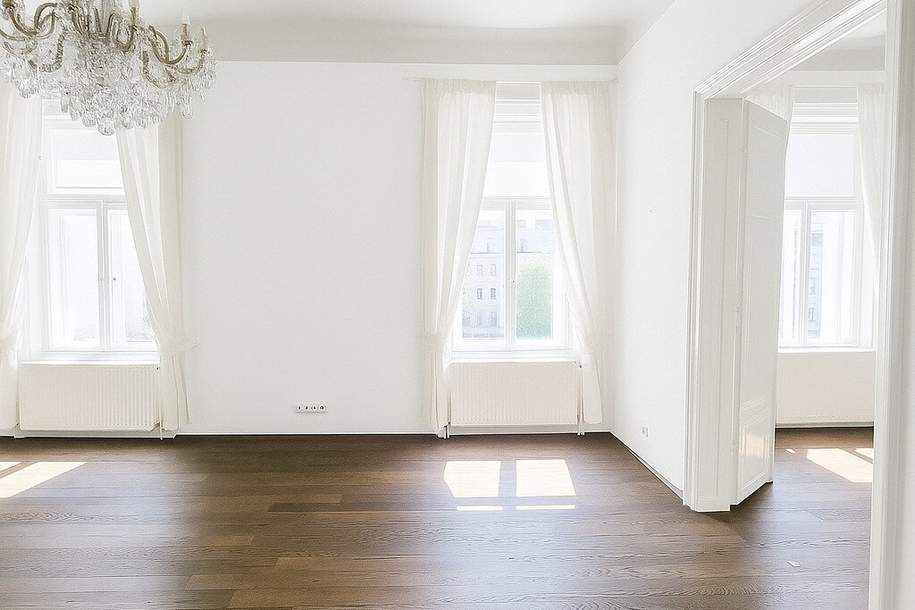 Klassischer Altbau im wunderschönen Reisnerviertel, Wohnung-miete, 3.068,77,€, 1030 Wien 3., Landstraße