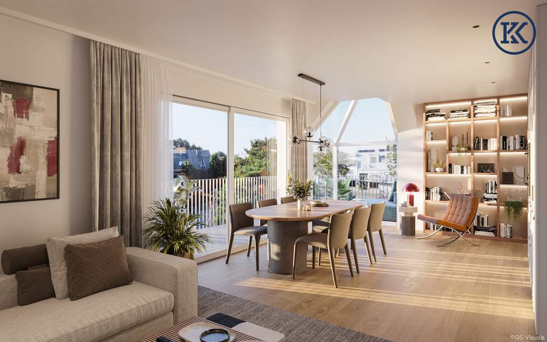 Raum für Lebensqualität: Durchdachte 3-Zimmer-Wohnung mit großzügigem Balkon