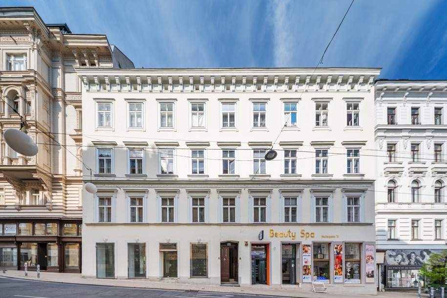 Einzigartige Gelegenheit! 79 m² in gepflegtem Altbau in zentraler Lage | Spittelberg, Wohnung-kauf, 439.000,€, 1070 Wien 7., Neubau